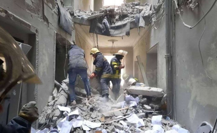 Partlayışdan sonra Xarkov şəhəri -DƏHŞƏTLİ GÖRÜNTÜLƏR